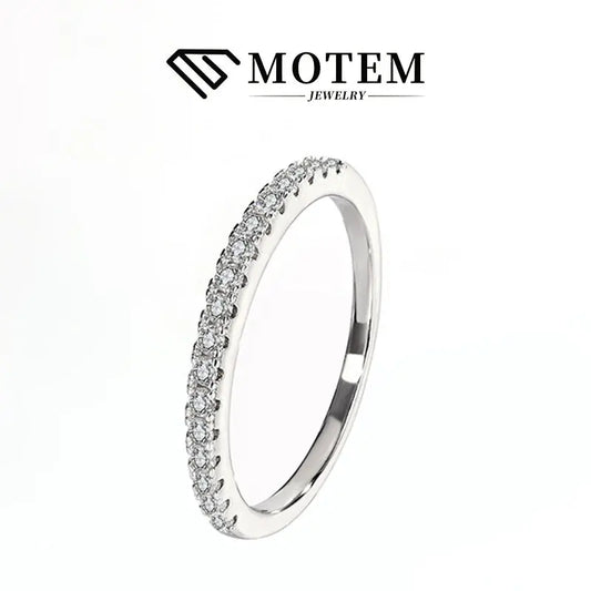 【R11】 925 Sterling Silver Moissanite Rings