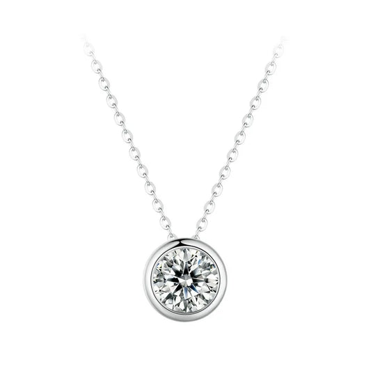 Moissanite necklace 